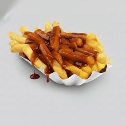 BBQ Fries at Da Catch Fish & Chicken in Rockford, Illinois