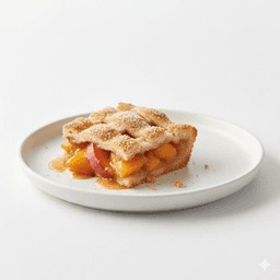 Peach Cobbler at Da Catch Fish & Chicken in Rockford, Illinois
