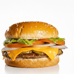 Cheeseburger at Da Catch Fish & Chicken in Rockford, Illinois