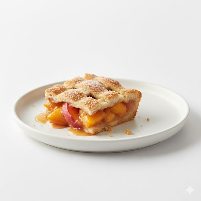 Peach Cobbler.