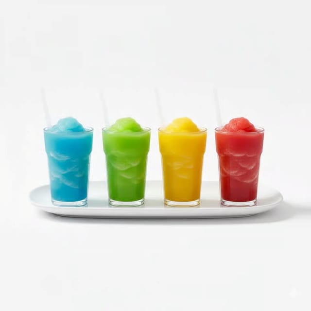 Slushy.