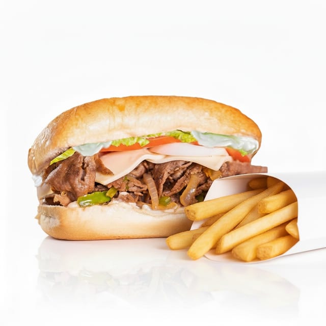 Philly Steak Meal.