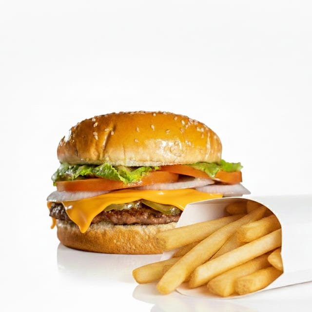 Cheeseburger Meal.