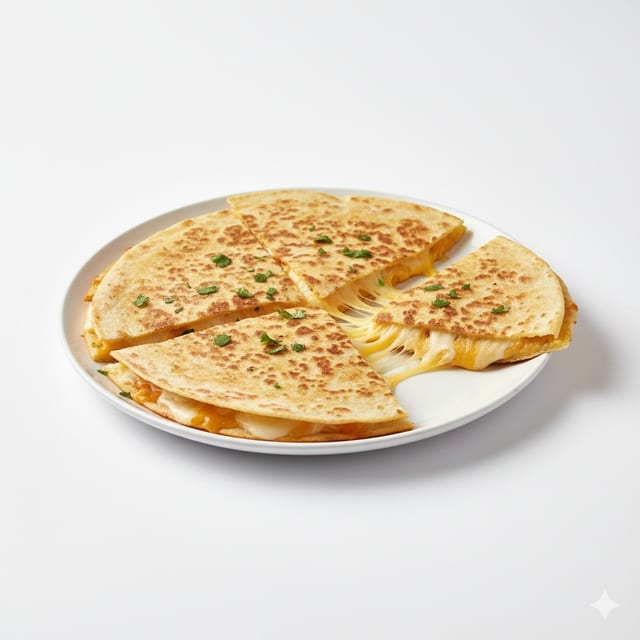 Cheese Quesadilla.
