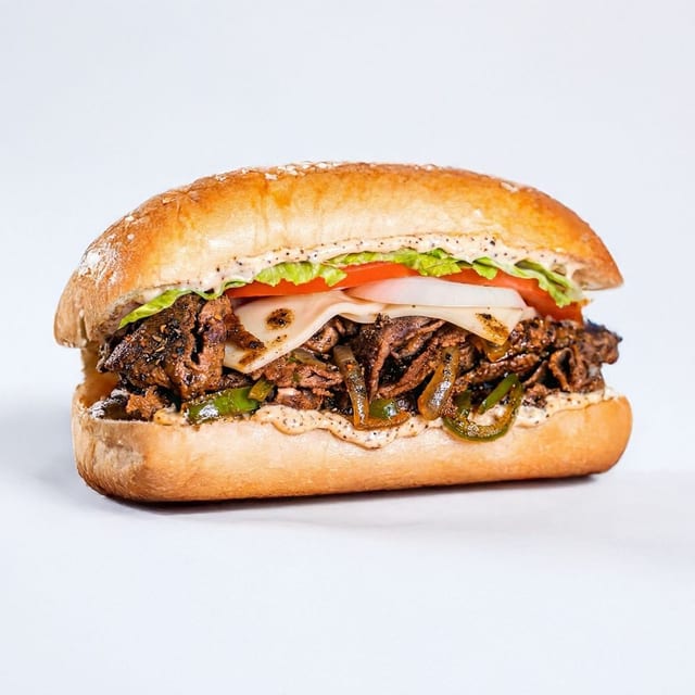 The Jerk Philly Sandwich.