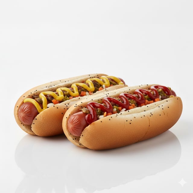 2 Hot Dog.