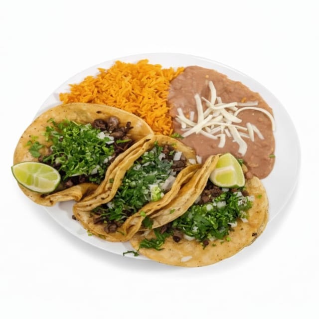 Taco Dinner (3 Tacos).