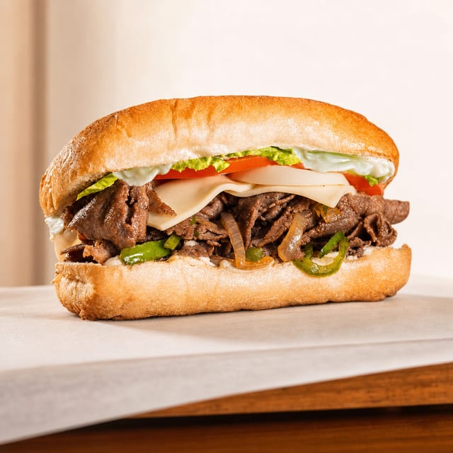 Philly Steak Sandwich.