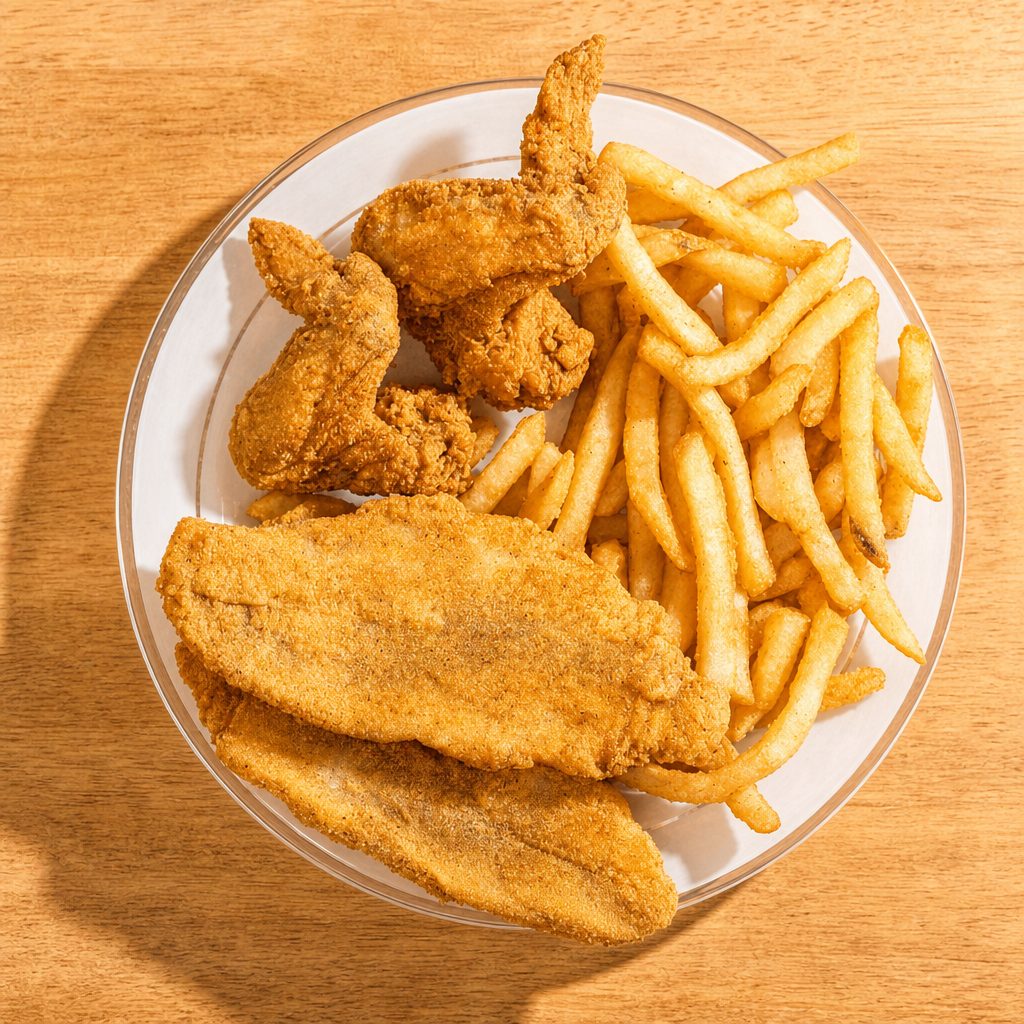 10 Wings \ 4 Catfish (Specials).