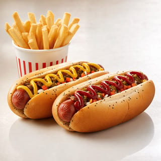 2 Hot Dog Meal