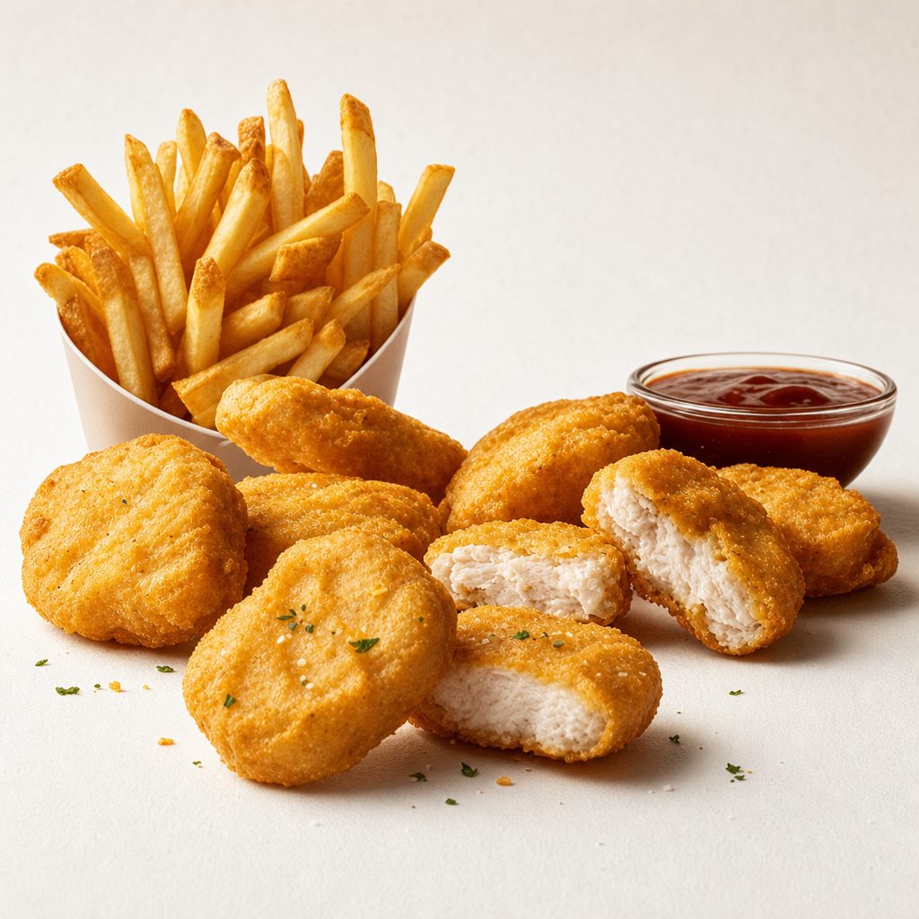 6 Chix Nugget Meal.