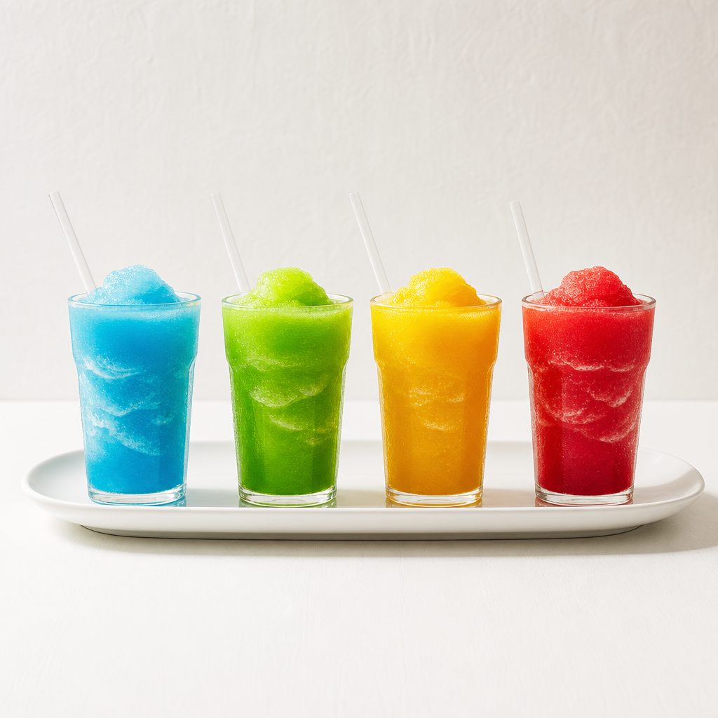 Slushy.
