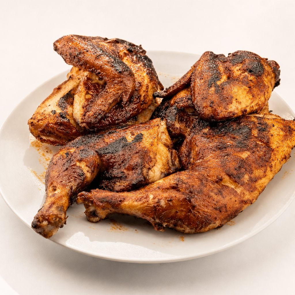 2 Whole Chickens.