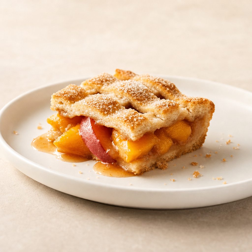 Peach Cobbler.