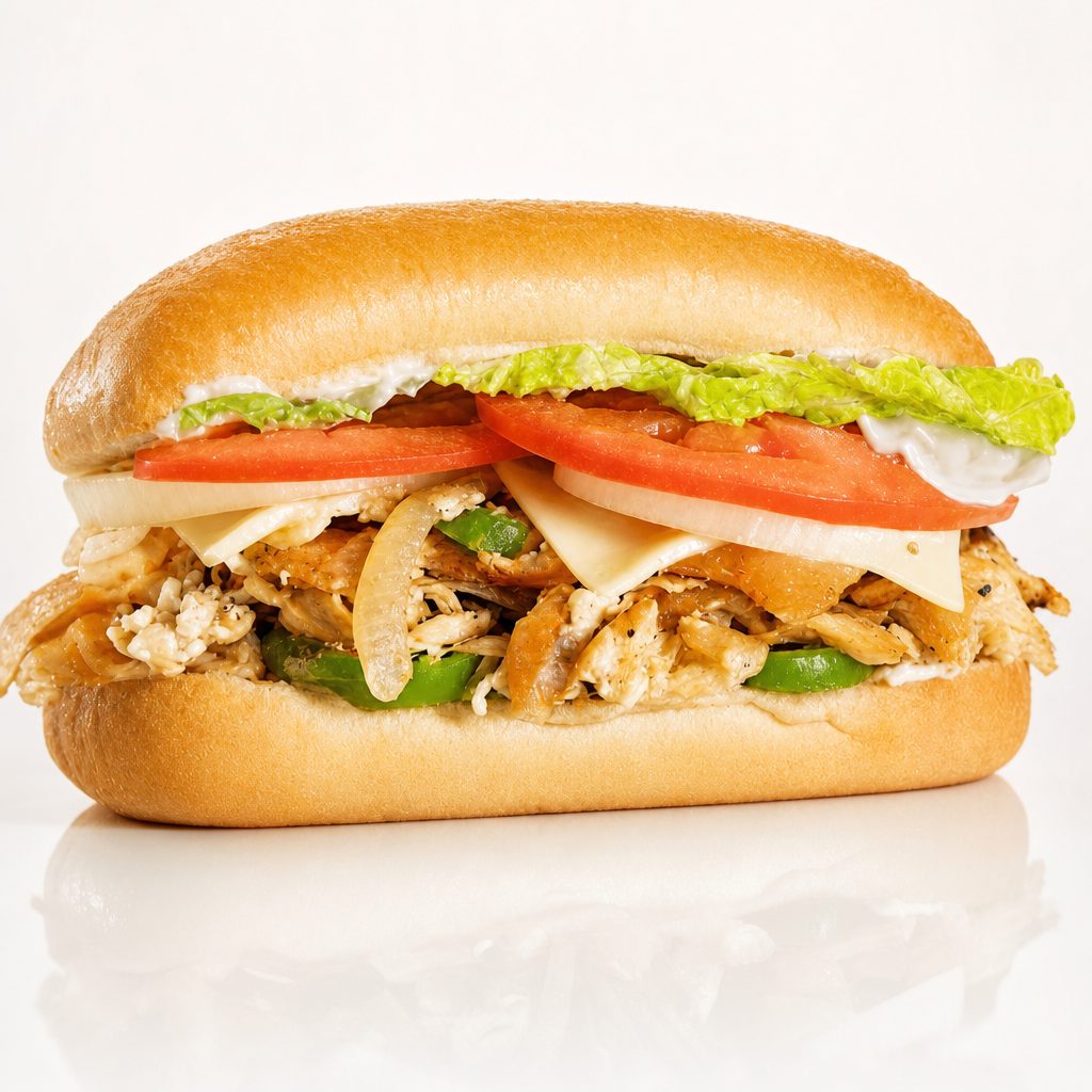 Philly Chicken Sandwich.