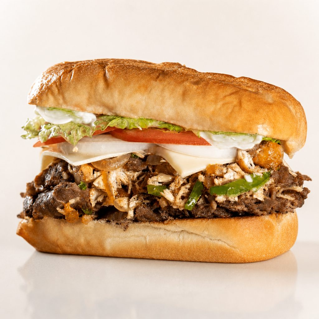 Supermix Sandwich.