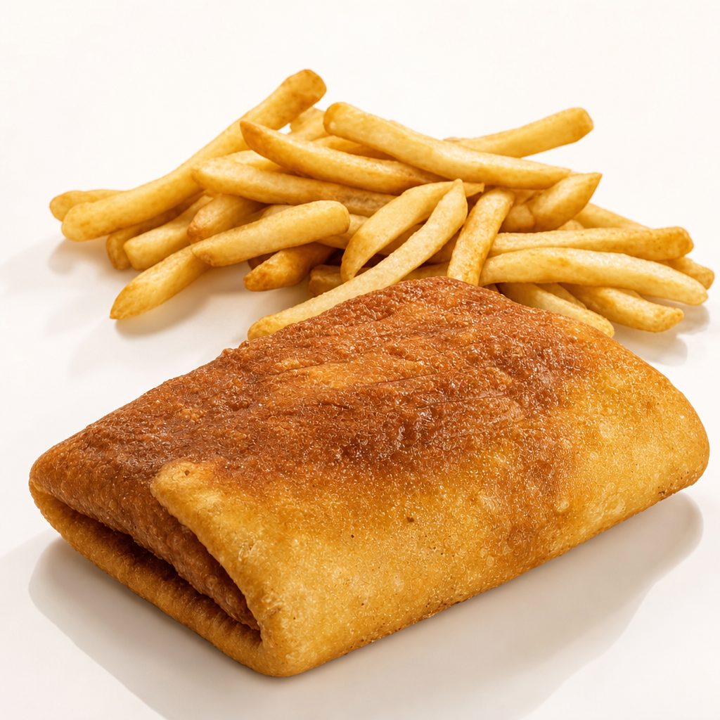 Pizza Puff Meal.